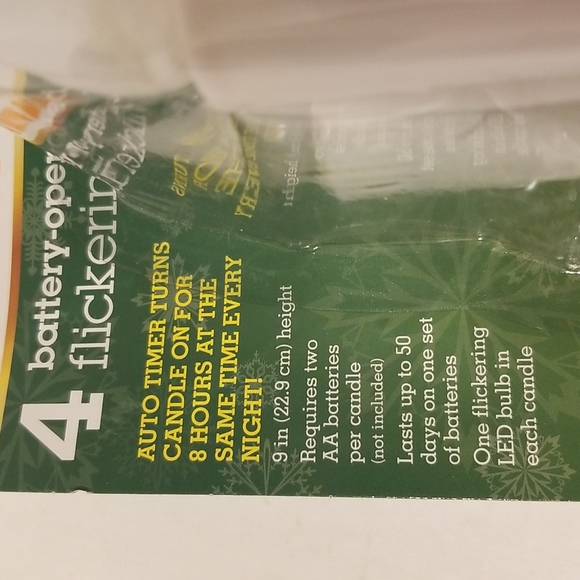 Sylvania Accents 8 Pack Sylvania 9 Tall Flickering Flame Led Light